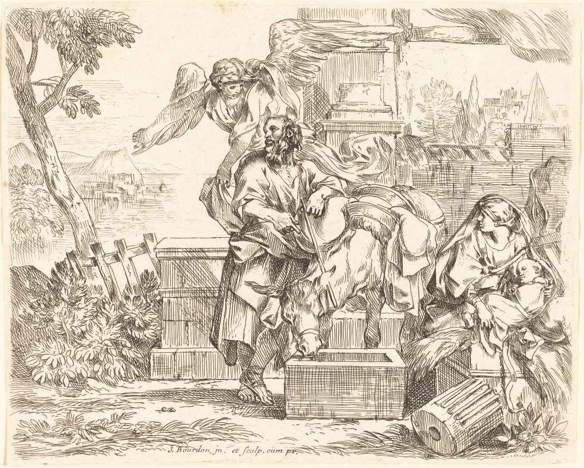 San Giuseppe ascolta il consiglio dell'angelo - Ailsa Mellon Bruce Fund, National Gallery of Art